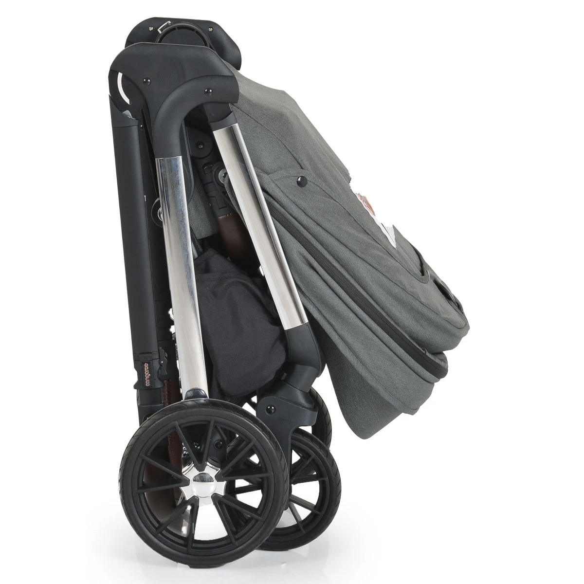 Cangaroo Empire Dark Grey 3-in-1 Kinderwagen Incl. Autostoel 20 Cangaroo Empire Dark Grey 3-in-1 Kinderwagen Incl. Autostoel - Afbeelding 18