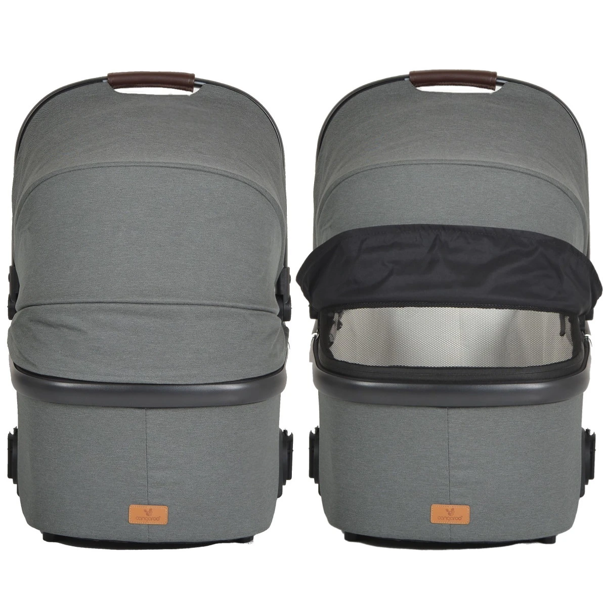 Cangaroo Empire Dark Grey 3-in-1 Kinderwagen Incl. Autostoel 7 Cangaroo Empire Dark Grey 3-in-1 Kinderwagen Incl. Autostoel - Afbeelding 5