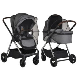 Cangaroo Empire Light Grey 3-in-1 Kinderwagen Incl. Autostoel -Dirkje || Jollein || bébé-jou Verkoopwinkel cangaroo empire light grey 3 in 1 kinderwagen incl. autostoel 10