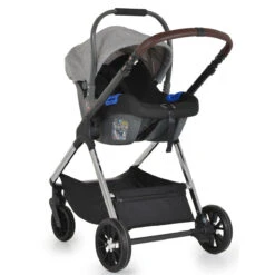 Cangaroo Empire Light Grey 3-in-1 Kinderwagen Incl. Autostoel -Dirkje || Jollein || bébé-jou Verkoopwinkel cangaroo empire light grey 3 in 1 kinderwagen incl. autostoel 16