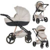 Cangaroo Florence Beige 3-in-1 Kinderwagen Incl. Autostoel 109994 -Dirkje || Jollein || bébé-jou Verkoopwinkel cangaroo florence beige 3 in 1 kinderwagen incl. autostoel 109994 1