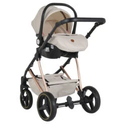Cangaroo Florence Beige 3-in-1 Kinderwagen Incl. Autostoel 109994 -Dirkje || Jollein || bébé-jou Verkoopwinkel cangaroo florence beige 3 in 1 kinderwagen incl. autostoel 109994 18