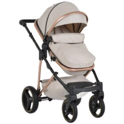 Cangaroo Florence Beige 3-in-1 Kinderwagen Incl. Autostoel 109994 -Dirkje || Jollein || bébé-jou Verkoopwinkel cangaroo florence beige 3 in 1 kinderwagen incl. autostoel 109994 6