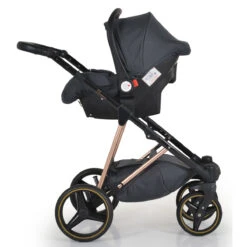 Cangaroo Florence Black 3-in-1 Kinderwagen Incl. Autostoel 109997 -Dirkje || Jollein || bébé-jou Verkoopwinkel cangaroo florence black 3 in 1 kinderwagen incl. autostoel 109997 19