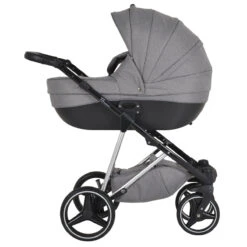Cangaroo Florence Grey 3-in-1 Kinderwagen Incl. Autostoel 109996 -Dirkje || Jollein || bébé-jou Verkoopwinkel cangaroo florence grey 3 in 1 kinderwagen incl. autostoel 109996 2