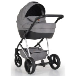 Cangaroo Florence Grey 3-in-1 Kinderwagen Incl. Autostoel 109996 -Dirkje || Jollein || bébé-jou Verkoopwinkel cangaroo florence grey 3 in 1 kinderwagen incl. autostoel 109996 4
