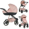 Cangaroo Florence Pink 3-in-1 Kinderwagen Incl. Autostoel 109995 -Dirkje || Jollein || bébé-jou Verkoopwinkel cangaroo florence pink 3 in 1 kinderwagen incl. autostoel 109995 1