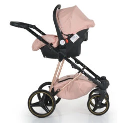 Cangaroo Florence Pink 3-in-1 Kinderwagen Incl. Autostoel 109995 -Dirkje || Jollein || bébé-jou Verkoopwinkel cangaroo florence pink 3 in 1 kinderwagen incl. autostoel 109995 19