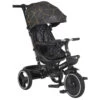 Cangaroo Fusion Black Driewieler Met Duwstang 110337 -Dirkje || Jollein || bébé-jou Verkoopwinkel cangaroo fusion black driewieler met duwstang 110337 1
