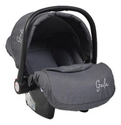 Cangaroo Gala Steel Grey 3-in-1 Combi Kinderwagen Incl. Autostoel -Dirkje || Jollein || bébé-jou Verkoopwinkel cangaroo gala black leather 2 in 1 combi kinderwagen