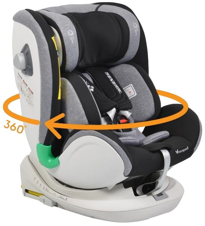 Cangaroo General Grey I-Size 360° Autostoel 0-18 Kg 0243