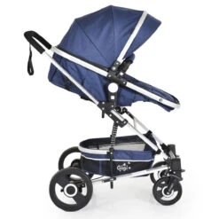 Cangaroo Gigi Denim 3-in-1 Combi Kinderwagen Incl. Autostoel -Dirkje || Jollein || bébé-jou Verkoopwinkel cangaroo gigi denim 3 in 1 combi kinderwagen 11
