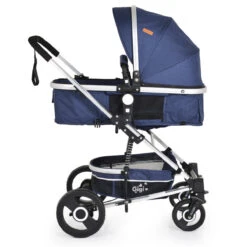 Cangaroo Gigi Denim 3-in-1 Combi Kinderwagen Incl. Autostoel -Dirkje || Jollein || bébé-jou Verkoopwinkel cangaroo gigi denim 3 in 1 combi kinderwagen 3