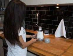 Cangaroo Groen Babyuno Flessenwarmer 5663 -Dirkje || Jollein || bébé-jou Verkoopwinkel cangaroo grijs babyuno flessenwarmer 5687 1