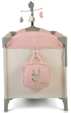 Cangaroo Indiana Pink Campingbed 15 Cangaroo Indiana Pink Campingbed -Dirkje || Jollein || bébé-jou Verkoopwinkel cangaroo indiana pink campingbed 6