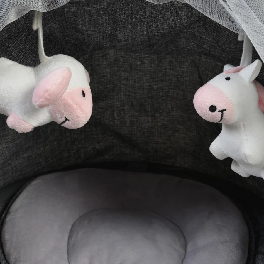 Cangaroo ISwing Light Grey Babyschommel 8116 13 Cangaroo ISwing Light Grey Babyschommel 8116 - Afbeelding 11