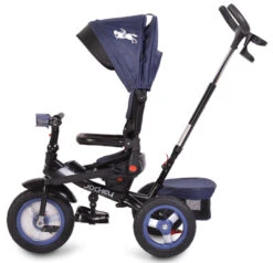 Cangaroo Jockey Trike Grey Stars Driewieler Met Duwstang En Zonnekap -Dirkje || Jollein || bébé-jou Verkoopwinkel cangaroo jockey trike driewieler met duwstang en zonnekap 32