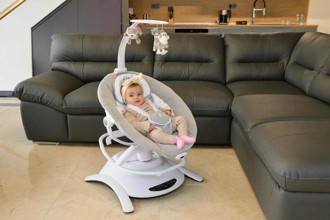 Cangaroo La Scala Mint Elektrische Babyschommel En Wipstoel 22 Cangaroo La Scala Mint Elektrische Babyschommel En Wipstoel - Afbeelding 20