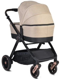 Cangaroo Macan Black 3-in-1 Combi Kinderwagen Incl. Autostoel 2826 -Dirkje || Jollein || bébé-jou Verkoopwinkel cangaroo macan beige 3 in 1 combi kinderwagen incl. autostoel 2796 13
