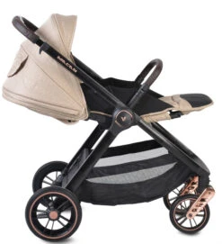 Cangaroo Macan Black 3-in-1 Combi Kinderwagen Incl. Autostoel 2826 -Dirkje || Jollein || bébé-jou Verkoopwinkel cangaroo macan beige 3 in 1 combi kinderwagen incl. autostoel 2796 8