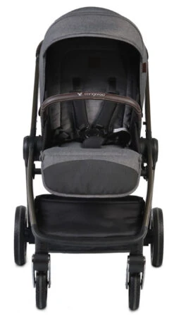 Cangaroo Macan Grey 3-in-1 Combi Kinderwagen Incl. Autostoel 2819 -Dirkje || Jollein || bébé-jou Verkoopwinkel cangaroo macan grey 3 in 1 combi kinderwagen incl. autostoel 2819 4 1