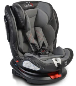 Cangaroo Motion Grey Isofix 360° Autostoel 0-36 Kg 107493 -Dirkje || Jollein || bébé-jou Verkoopwinkel cangaroo motion grey isofix 360 autostoel 0 36 kg 107493 1