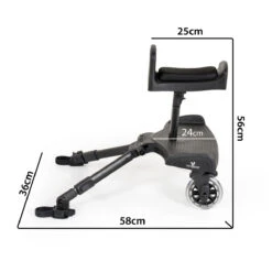 Cangaroo Move On Meerijdplankje Met Zitje 109554 -Dirkje || Jollein || bébé-jou Verkoopwinkel cangaroo move on meerijdplankje met zitje 109554 .9