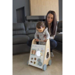 Cangaroo Multi Activity Walker Houten Loopwagen 109212 -Dirkje || Jollein || bébé-jou Verkoopwinkel cangaroo multi activity walker loopwagen 109212 8