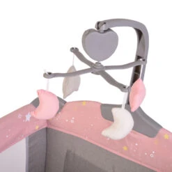 Cangaroo Once Upon A Time 2 Pink Campingbed -Dirkje || Jollein || bébé-jou Verkoopwinkel cangaroo once upon a time pink campingbed 5