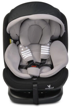 Cangaroo Pilot Light Grey Leather SPS Isofix 360° 0-36 Kg Autostoel Met Zonnekap -Dirkje || Jollein || bébé-jou Verkoopwinkel cangaroo pilot light grey leather sps isofix 360 0 36 kg autostoel met zonnekap 5 3