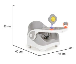 Cangaroo Pistachio Grey Kinderstoel En Stoelverhoger -Dirkje || Jollein || bébé-jou Verkoopwinkel cangaroo pistachio grey kinderstoel en stoelverhoger 8
