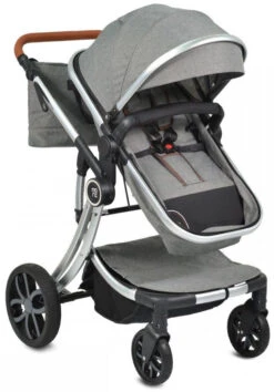 Cangaroo Polly Grey 3-in-1 Combi Kinderwagen Incl. Autostoel -Dirkje || Jollein || bébé-jou Verkoopwinkel cangaroo polly grey 3 in 1 combi kinderwagen incl. autostoel 13 1920x1920