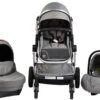 Cangaroo Polly Grey 3-in-1 Combi Kinderwagen Incl. Autostoel -Dirkje || Jollein || bébé-jou Verkoopwinkel cangaroo polly grey 3 in 1 combi kinderwagen incl. autostoel 1920x1920