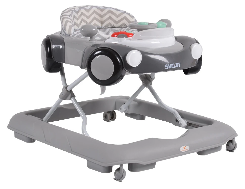 Cangaroo Shelby Grijs Loopstoeltje 108889 3 Cangaroo Shelby Grijs Loopstoeltje 108889