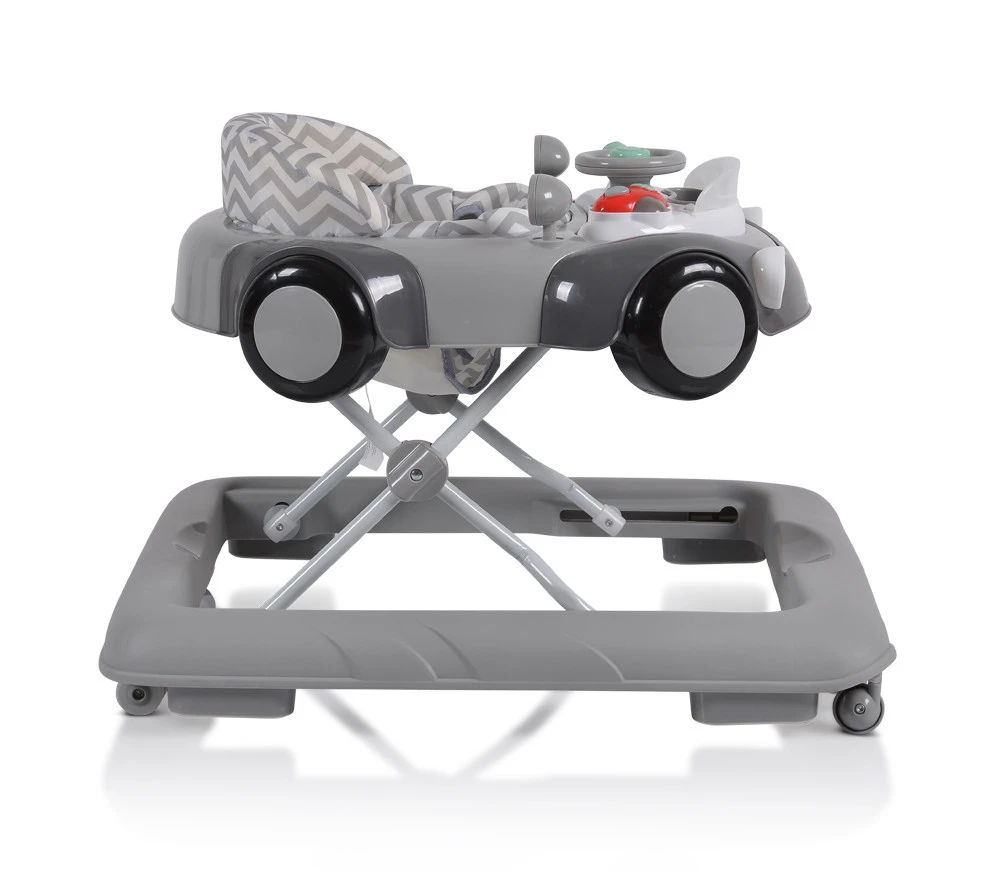 Cangaroo Shelby Grijs Loopstoeltje 108889 6 Cangaroo Shelby Grijs Loopstoeltje 108889 - Afbeelding 4