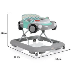 Cangaroo Shelby Grijs Loopstoeltje 108889 20 Cangaroo Shelby Grijs Loopstoeltje 108889 -Dirkje || Jollein || bébé-jou Verkoopwinkel cangaroo shelby mint loopstoeltje 108887 .9 1