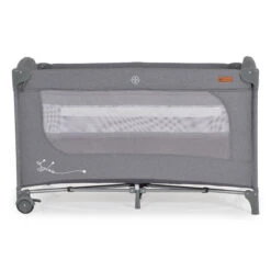 Cangaroo Skyglow 2 Grey Campingbed Incl. Bodemverhoger -Dirkje || Jollein || bébé-jou Verkoopwinkel cangaroo skyglow 2 grey campingbed 2