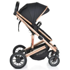 Cangaroo Thira Black 3-in-1 Combi Kinderwagen Incl. Autostoel -Dirkje || Jollein || bébé-jou Verkoopwinkel cangaroo thira black 3 in 1 combi kinderwagen 13