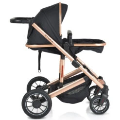 Cangaroo Thira Black 3-in-1 Combi Kinderwagen Incl. Autostoel -Dirkje || Jollein || bébé-jou Verkoopwinkel cangaroo thira black 3 in 1 combi kinderwagen 17