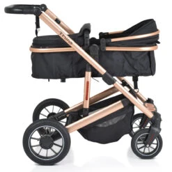 Cangaroo Thira Black 3-in-1 Combi Kinderwagen Incl. Autostoel -Dirkje || Jollein || bébé-jou Verkoopwinkel cangaroo thira black 3 in 1 combi kinderwagen 3
