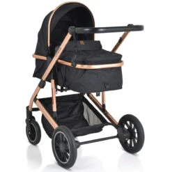 Cangaroo Thira Black 3-in-1 Combi Kinderwagen Incl. Autostoel -Dirkje || Jollein || bébé-jou Verkoopwinkel cangaroo thira black 3 in 1 combi kinderwagen 4