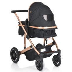 Cangaroo Thira Black 3-in-1 Combi Kinderwagen Incl. Autostoel -Dirkje || Jollein || bébé-jou Verkoopwinkel cangaroo thira black 3 in 1 combi kinderwagen 6