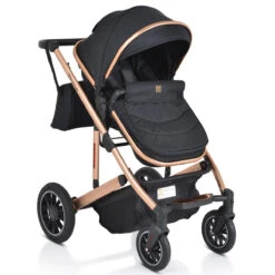 Cangaroo Thira Black 3-in-1 Combi Kinderwagen Incl. Autostoel -Dirkje || Jollein || bébé-jou Verkoopwinkel cangaroo thira black 3 in 1 combi kinderwagen 7
