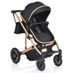Cangaroo Thira Black 3-in-1 Combi Kinderwagen Incl. Autostoel -Dirkje || Jollein || bébé-jou Verkoopwinkel cangaroo thira black 3 in 1 combi kinderwagen 8