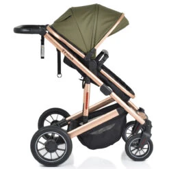 Cangaroo Thira Green 3-in-1 Combi Kinderwagen Incl. Autostoel -Dirkje || Jollein || bébé-jou Verkoopwinkel cangaroo thira green 3 in 1 combi kinderwagen 12