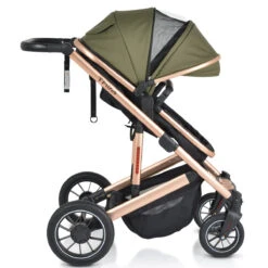 Cangaroo Thira Green 3-in-1 Combi Kinderwagen Incl. Autostoel -Dirkje || Jollein || bébé-jou Verkoopwinkel cangaroo thira green 3 in 1 combi kinderwagen 15