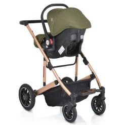 Cangaroo Thira Green 3-in-1 Combi Kinderwagen Incl. Autostoel -Dirkje || Jollein || bébé-jou Verkoopwinkel cangaroo thira green 3 in 1 combi kinderwagen 19
