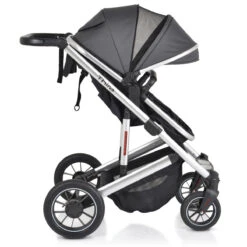 Cangaroo Thira Grey 3-in-1 Combi Kinderwagen Incl. Autostoel -Dirkje || Jollein || bébé-jou Verkoopwinkel cangaroo thira grey 3 in 1 combi kinderwagen 15