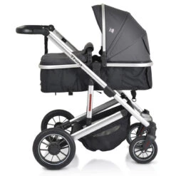 Cangaroo Thira Grey 3-in-1 Combi Kinderwagen Incl. Autostoel -Dirkje || Jollein || bébé-jou Verkoopwinkel cangaroo thira grey 3 in 1 combi kinderwagen 2