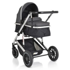 Cangaroo Thira Grey 3-in-1 Combi Kinderwagen Incl. Autostoel -Dirkje || Jollein || bébé-jou Verkoopwinkel cangaroo thira grey 3 in 1 combi kinderwagen 4